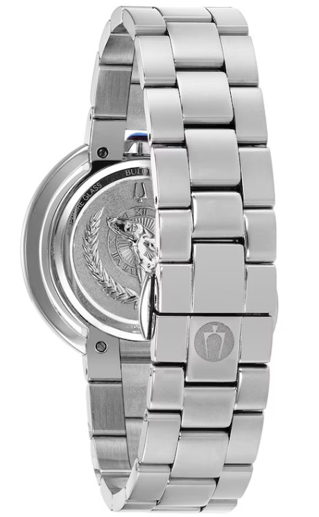 Bulova Ladies’ Rubaiyat Diamond Stainless Steel 96R225