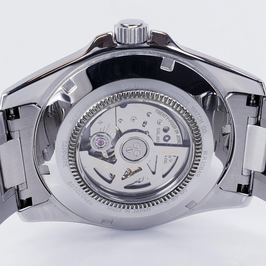 Citizen Collection NB1041-84L Blue-Face Automatic Gent’s Wristwatch (PB1030921)