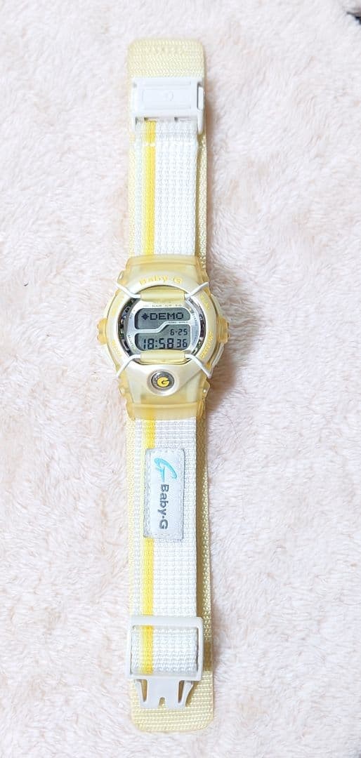 Casio Baby-G BGT-110 Yellow Digital Watch