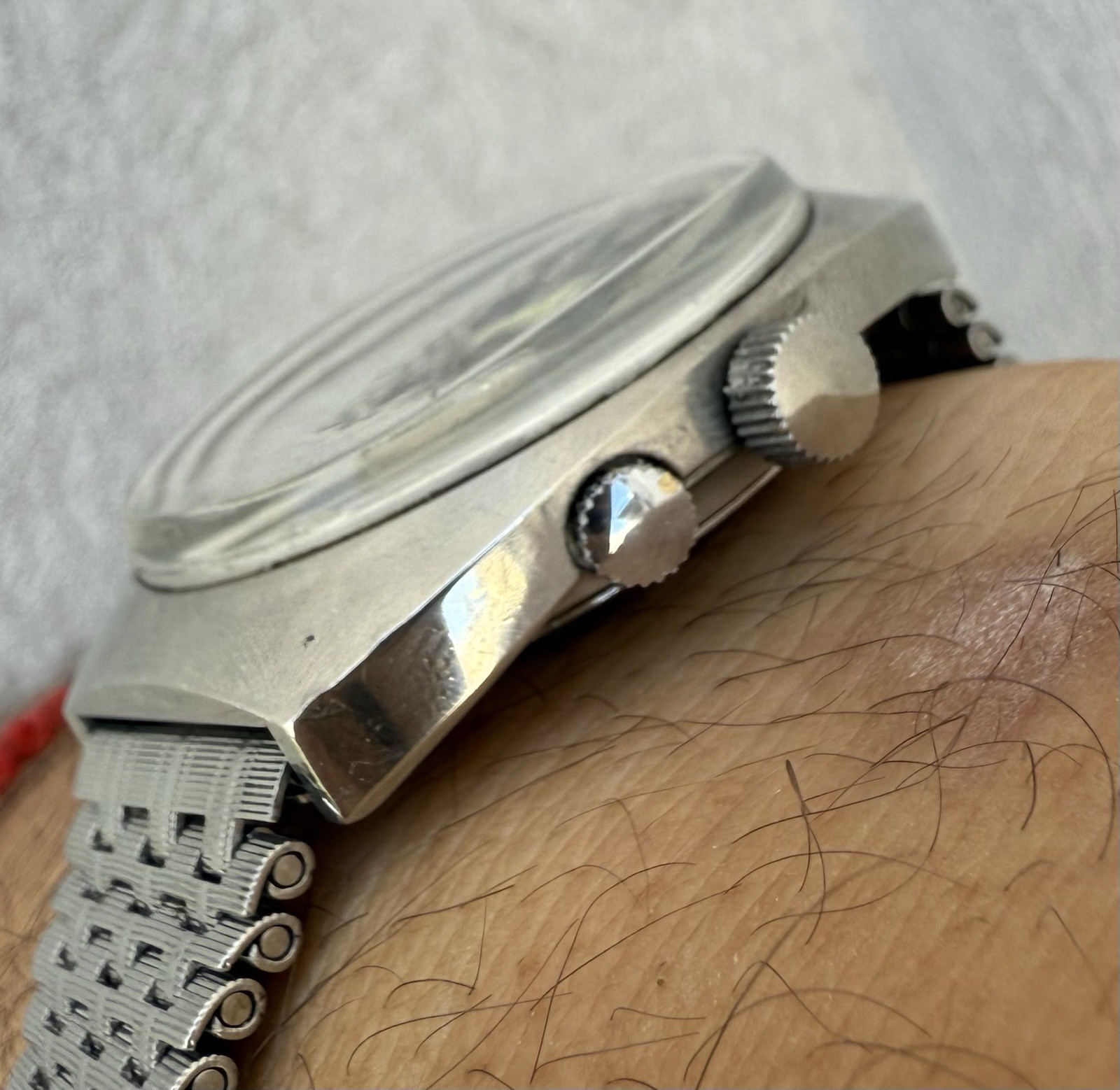 Vintage Rado Captain Cook Diver Automatic Steel 1960s Watch Rotating Bezel
