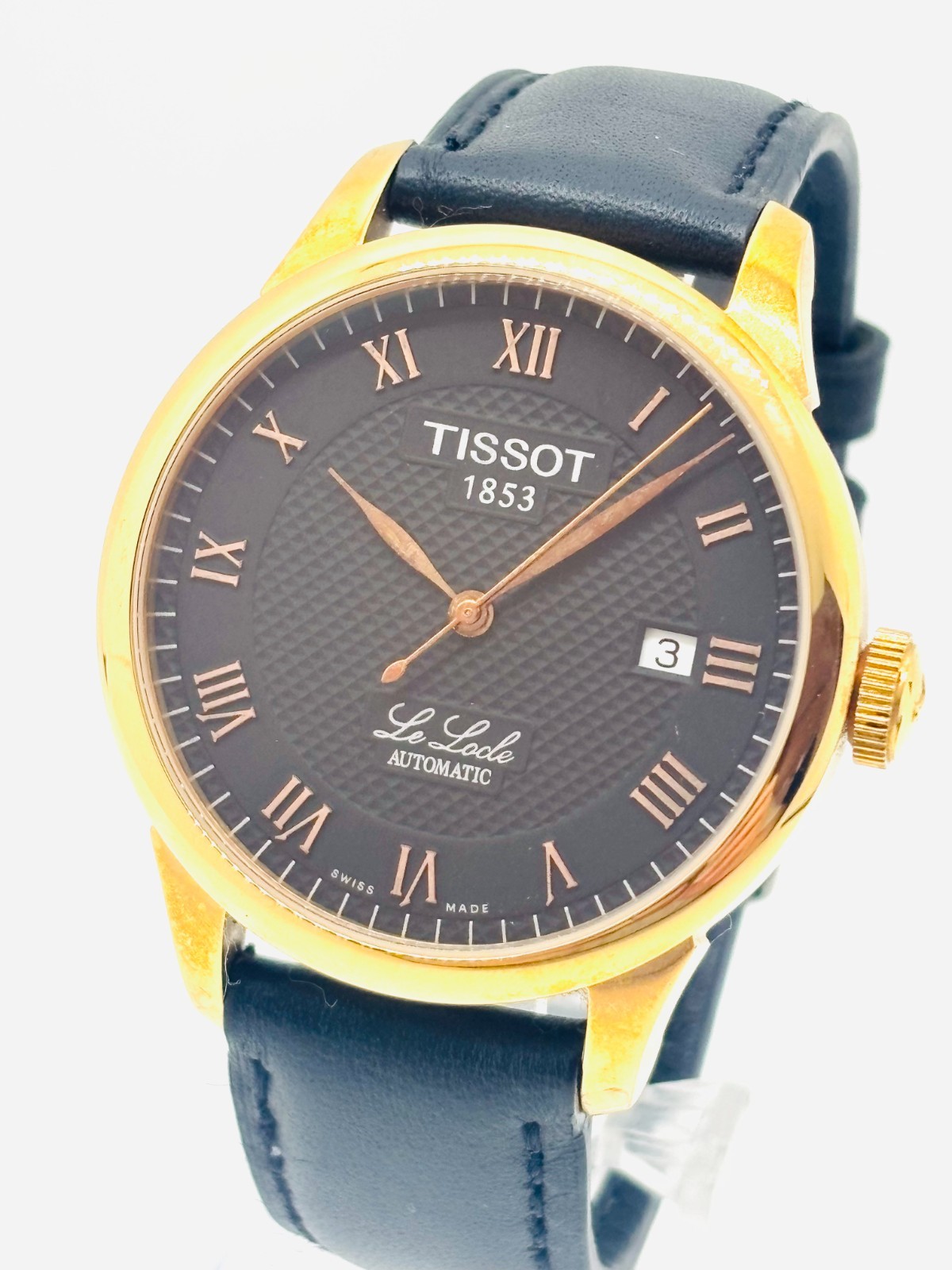 [Near MINT] TISSOT Le Locle L164/264-1 Automatic Black Dial Men’s Watch Used