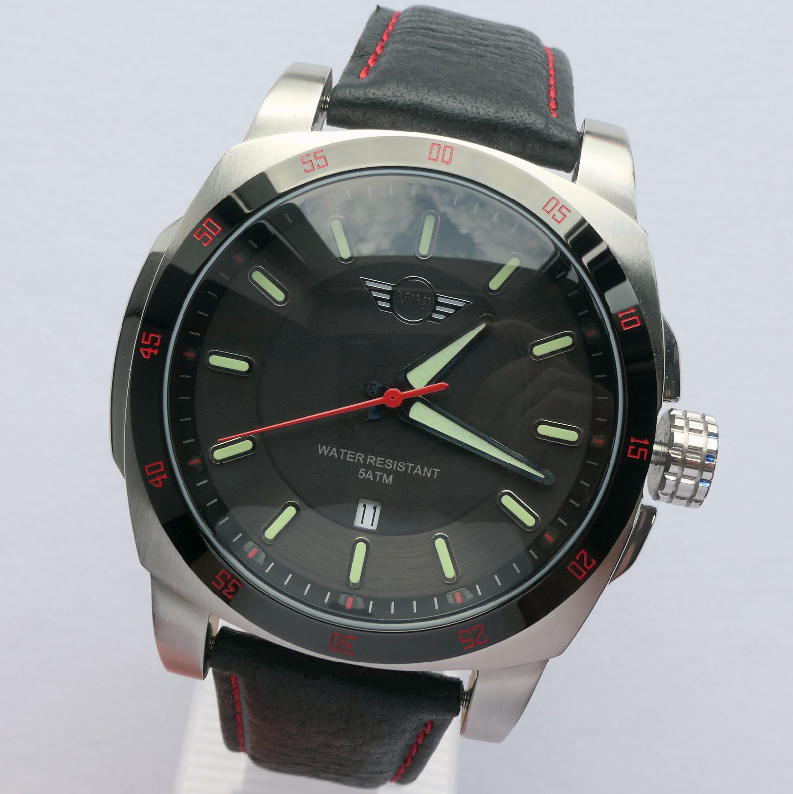 MINI John Cooper Works S JCW Rally Racing Car Accessory Sport Chilli Red Watch