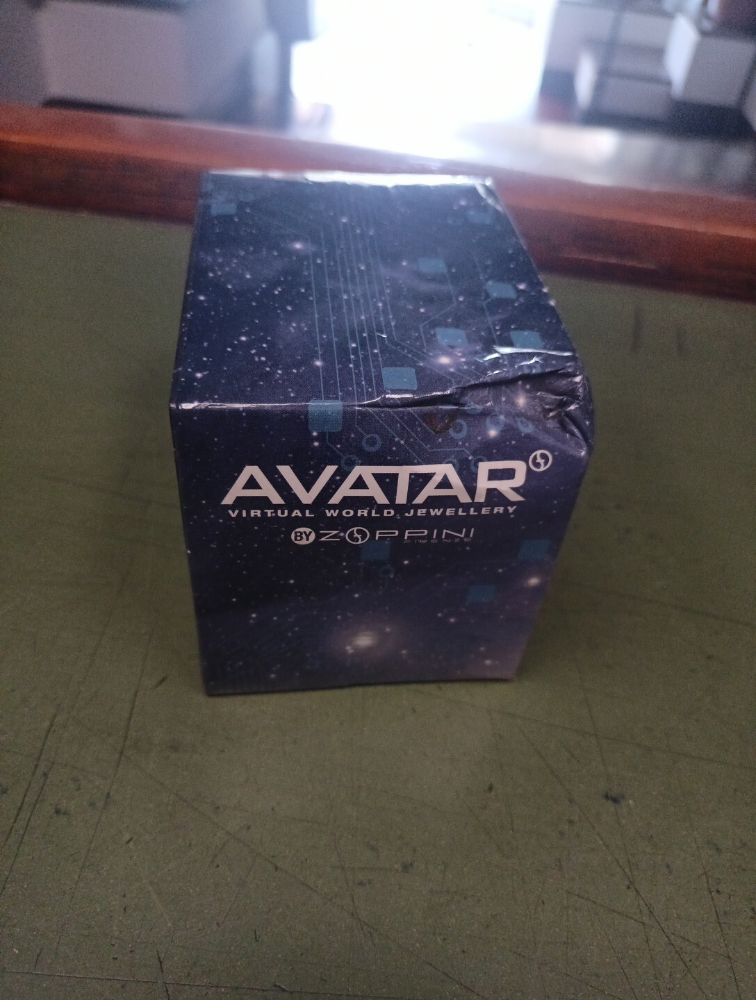 Avatar Digital Watch Blue Rubber Strap, Made From Leamkeys, New