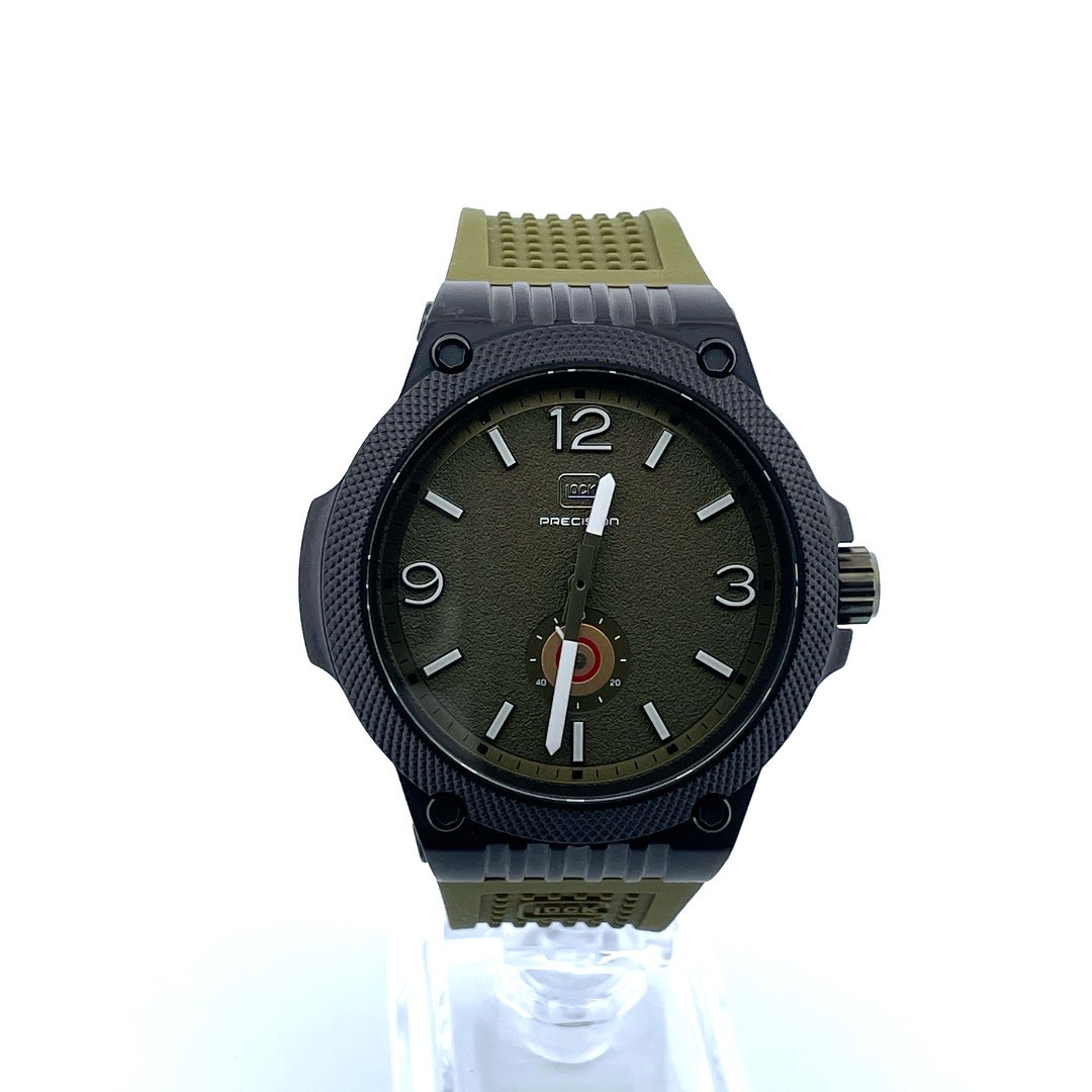 GLOCK PROTOTYPE WATCH SAPPHIRE CRYSTAL 9MM BULLET MOTIF