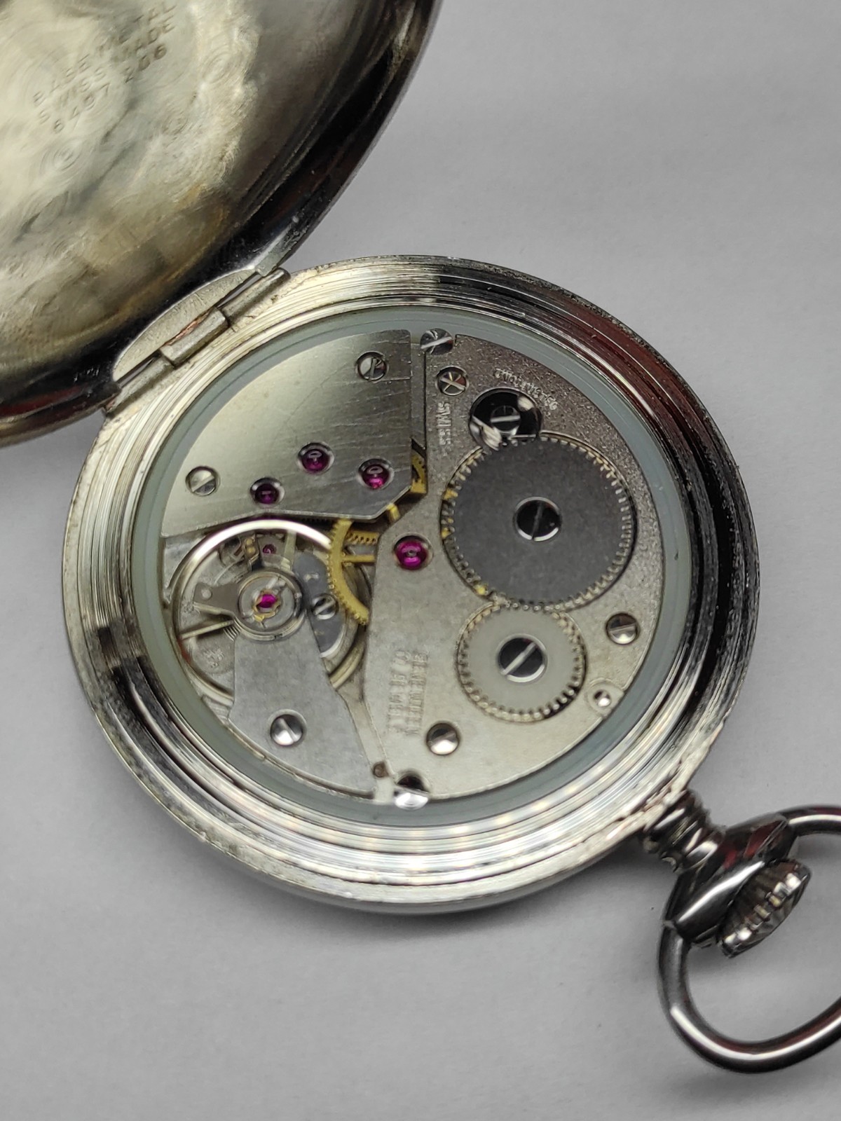 Andrè Valiant turkish railway pocket watch mechanical swiss made UT 6497