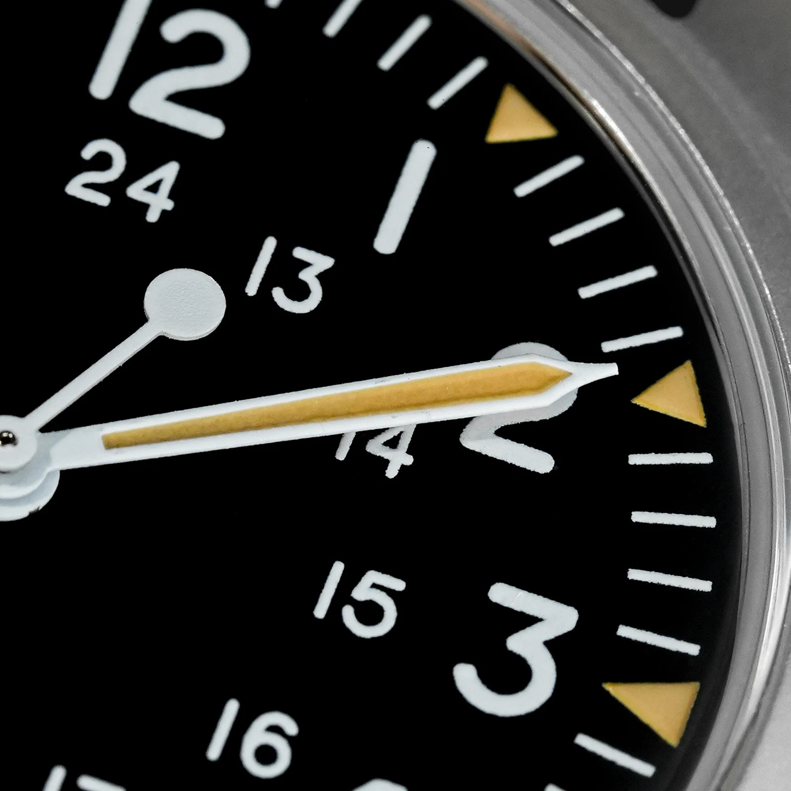 Militado ML07 Vintage Watch Miyota Super 2035 Movement Domed Sapphire Luminous