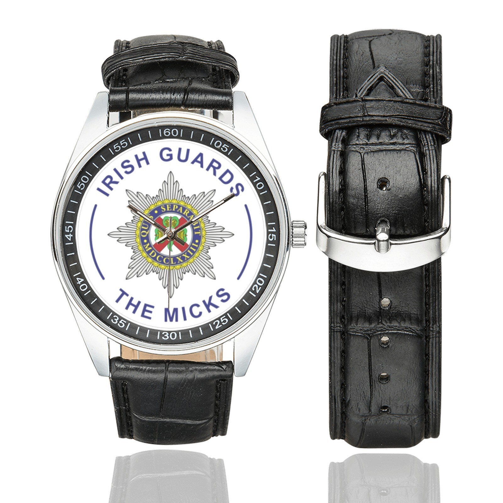 Irish Guards – The Micks Logo Army Military repro Watch