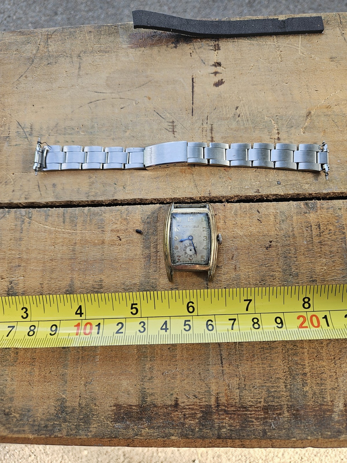 Vintage Westfield wristwatch And Strap. See Description!