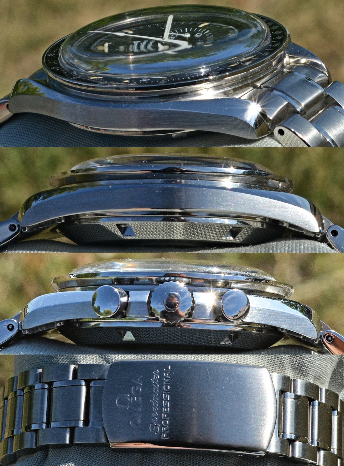 Omega Speedmaster Moonwatch Chrono 1996 Transition Movement 1861 Dial 861