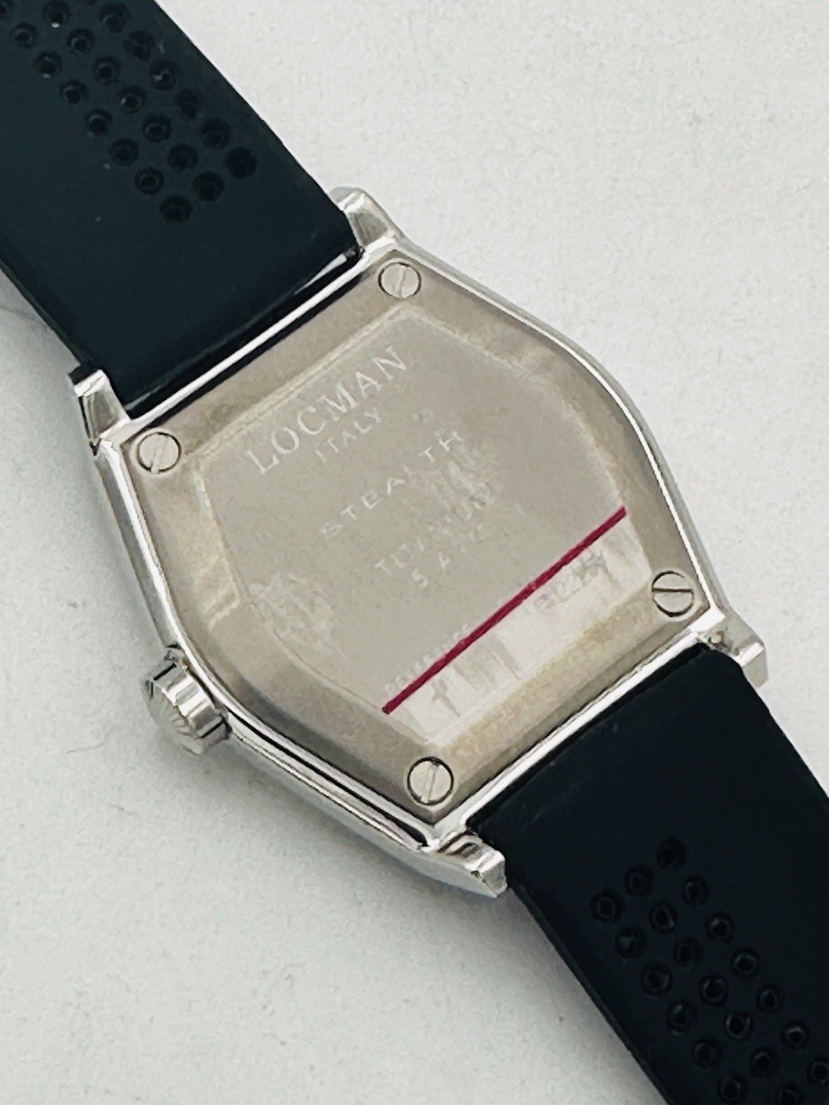 Locman Stealth Lady 204KGK/260 34mm Rubber Quartz Watch Brand New