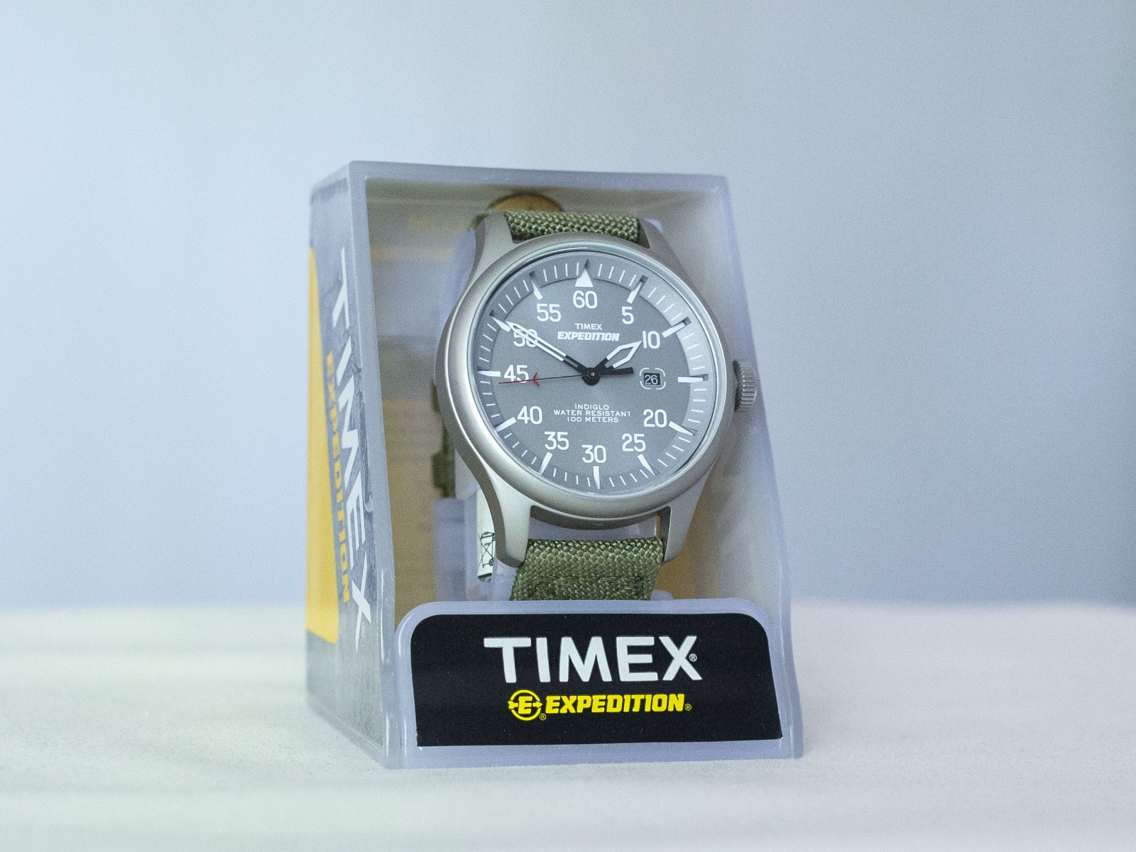 Mens T49875 Timex Expedition Field Watch Indiglo WR 100M