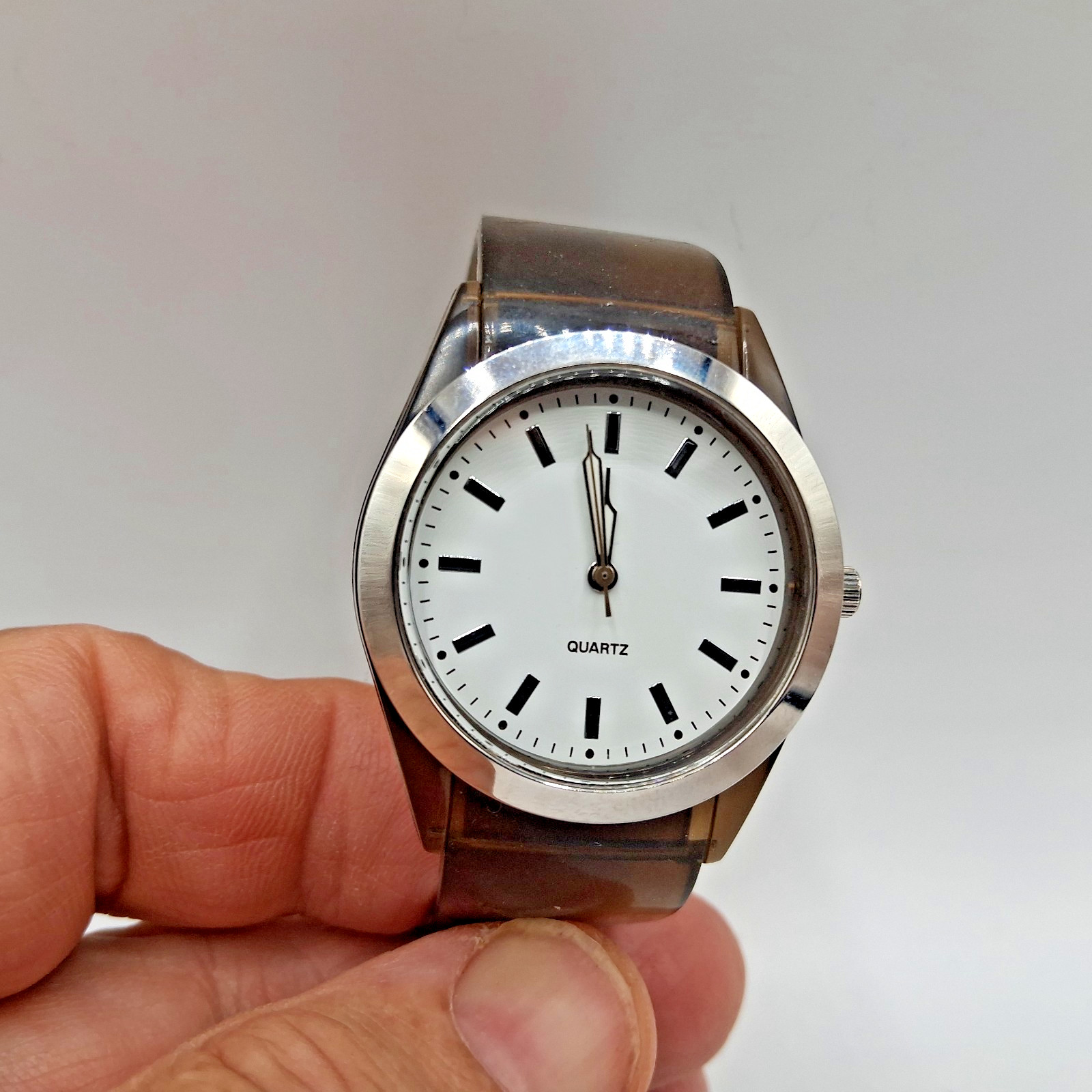 Unisex Adults Quartz jelly band watch (New Battery)