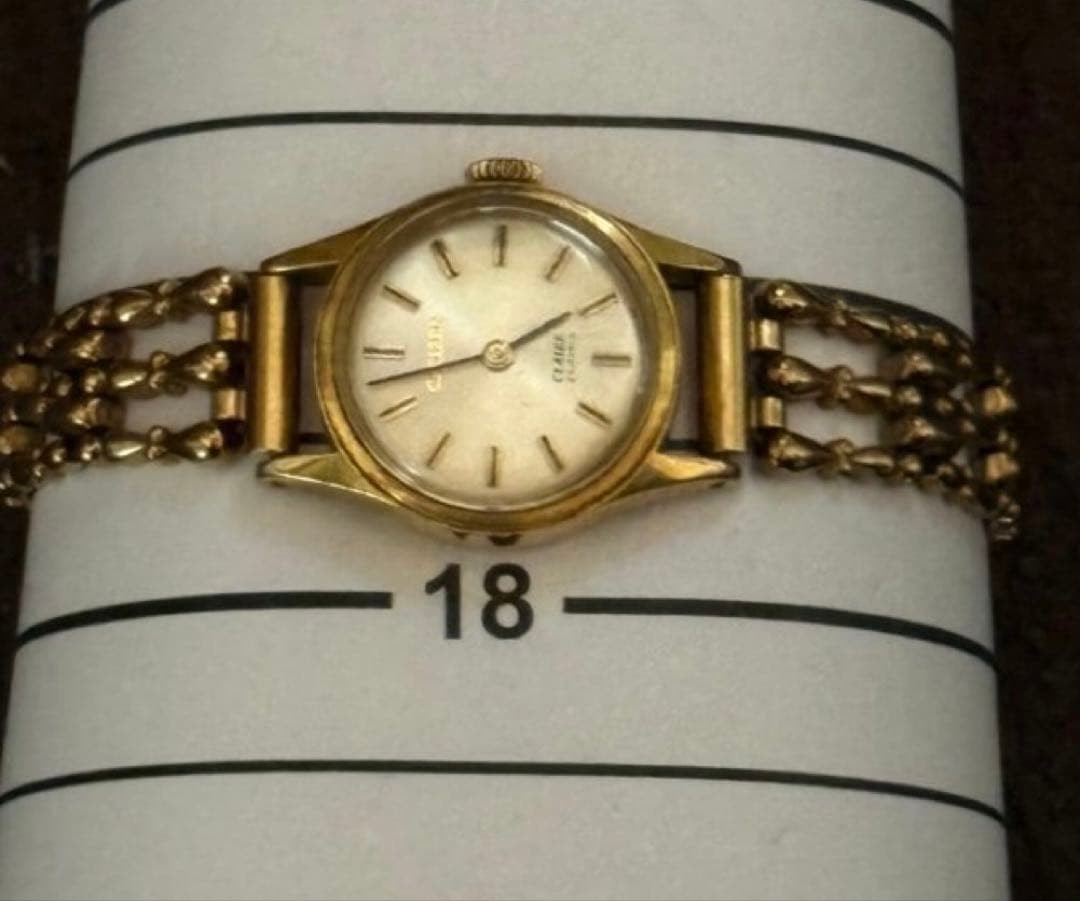 [Rare Japanese National Railways Commemorative Item] Citizen Claire 23 Jewels Ha