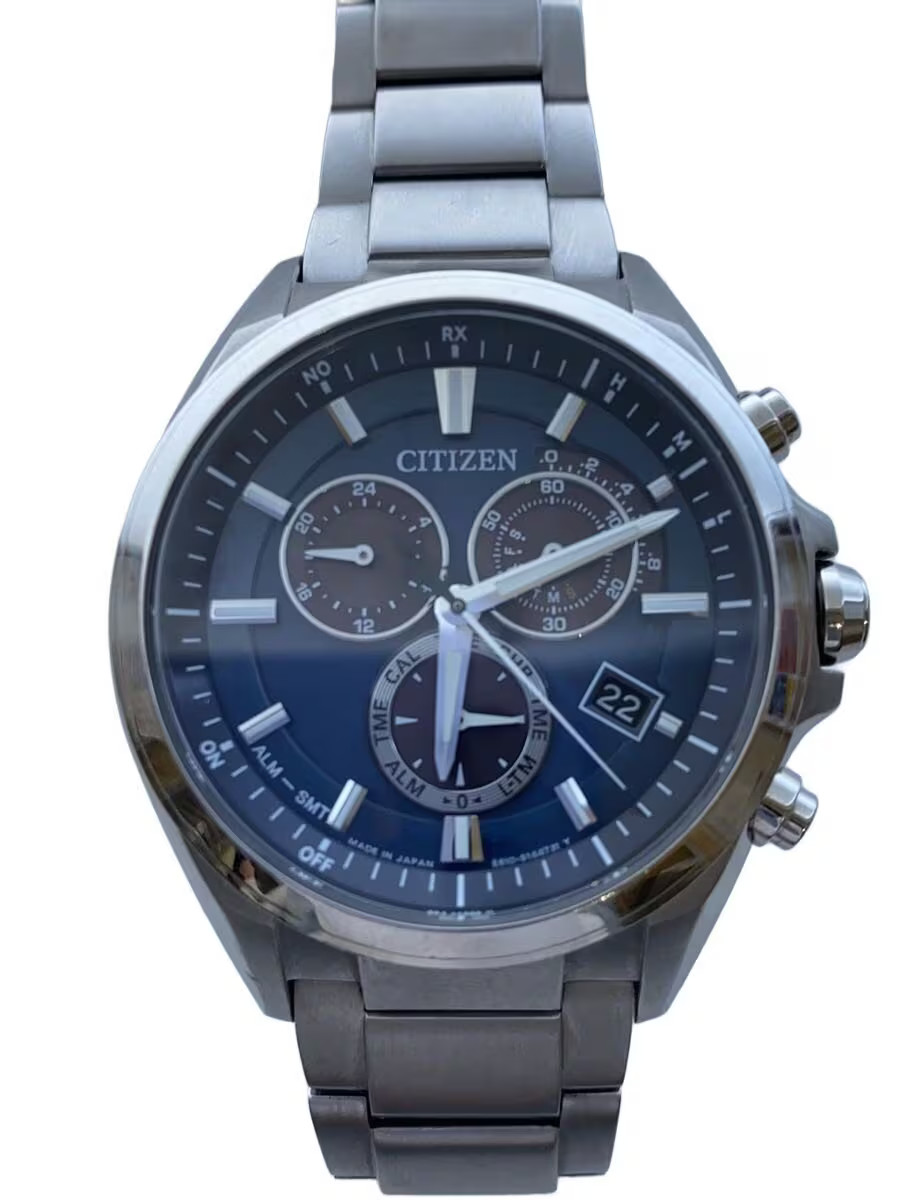 CITIZEN Solar Watch Analog NVY SLV E610 S104203