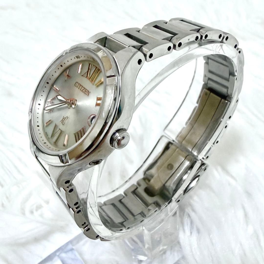 Citizen xC Titania Line Mini Sol Radio-Controlled Solar Eco-Drive Titanium Watch