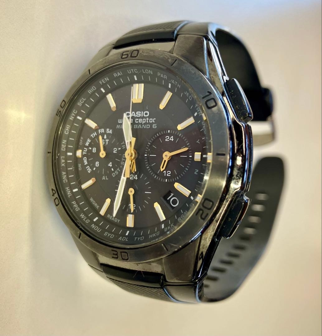 [Tested and working] CASIO Wave Ceptor Solar Radio-Controlled Watch WVQ-M410-