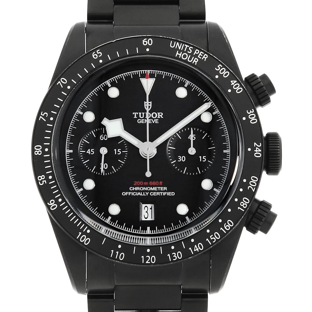 TUDOR Heritage Black Bay Chrono Dark Limited to 1,181 pieces 79360DK second …