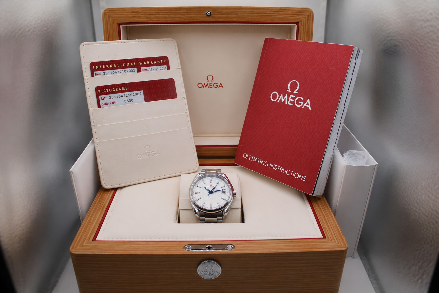 OMEGA Seamaster Aqua Terra 41.5mm Co-Axial Silver Teak 231.10.42.21.02.002