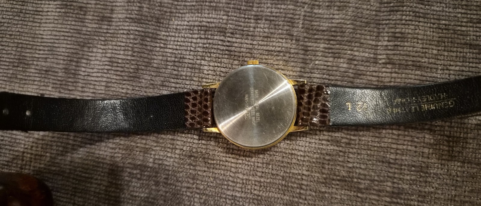 Lorus Mickey Mouse Watch Gold Classic Disney Collectible Quartz
