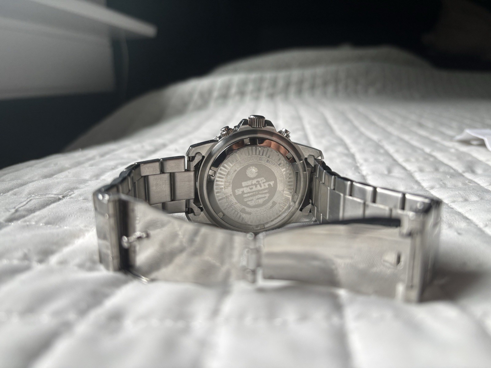 Invicta Specialty 6620 45mm Silver Stainless Steel Case and Strap