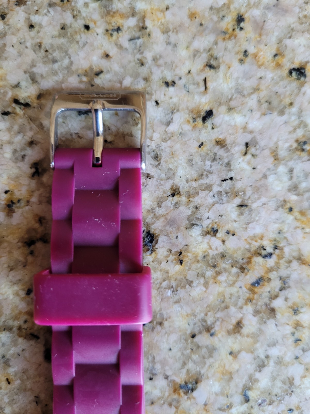 COACH Boyfriend Berry Watch Silicone / Rubber Band