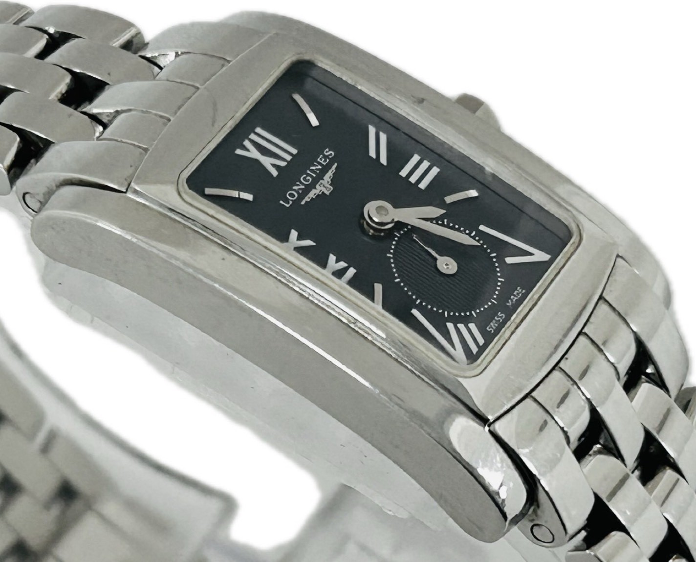 LONGINES DolceVita L5.155.4 Blue Quartz Womens Watch Excellent A7430