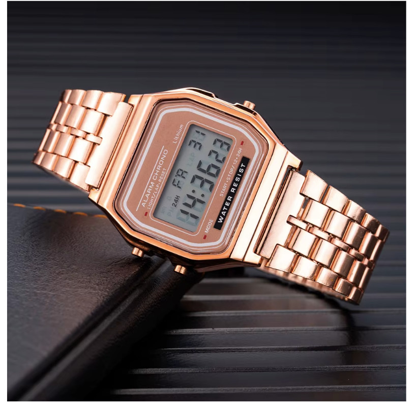 Stylish Women’s Digital Watch Women’s Electronic Wrist Watch