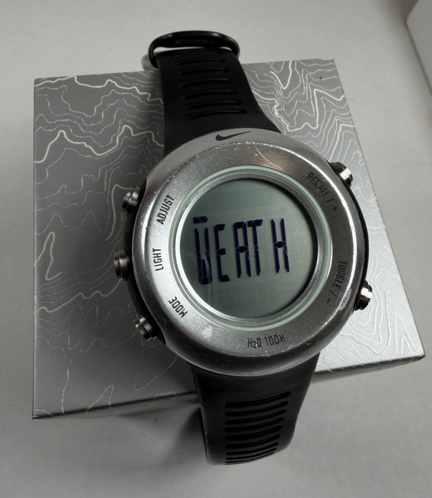 Vintage Nike Oregon Series Altimeter Watch WA0019