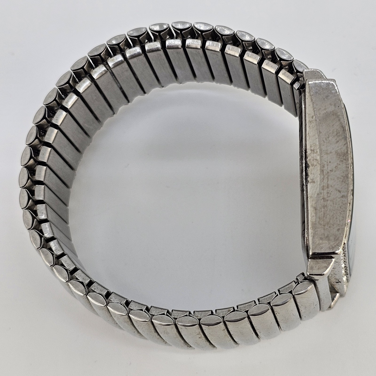 32MM Women’s Watch Gray Dial Expandable Bracelet Band 5.75″ New Battery