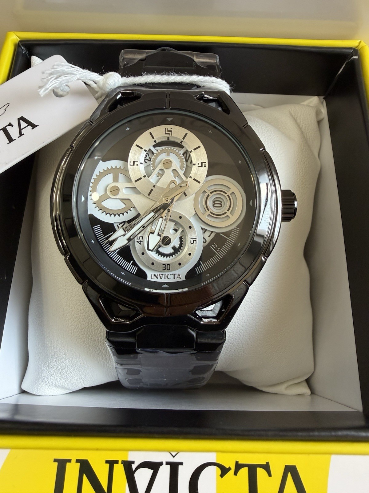 Invicta Men’s S1 Rally 44mm WR 30M w/ Case and Keychain