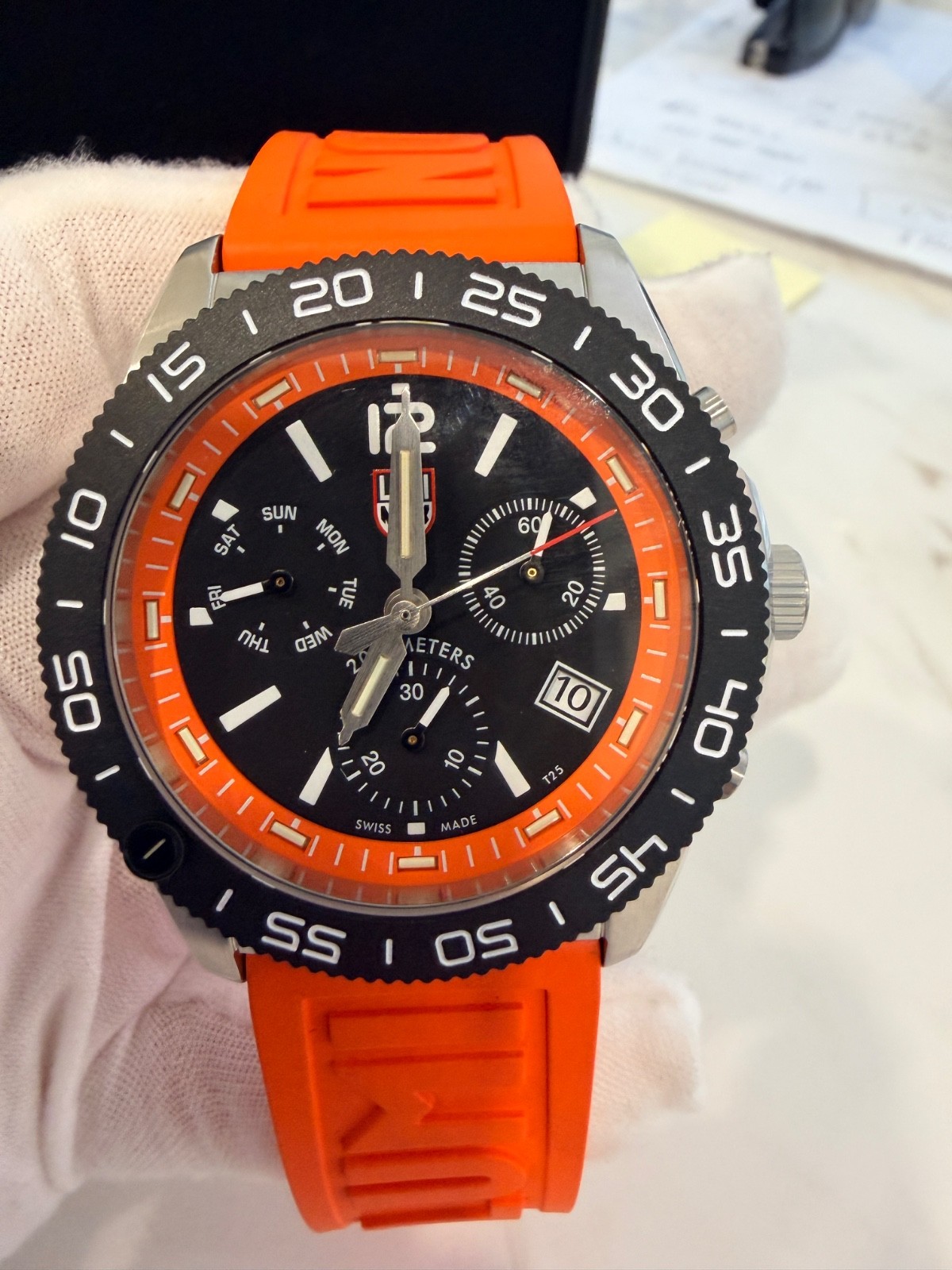 Luminox Pacific Diver 44mm Silver Stainless Steel Case,Silicone/Rubber new unwor