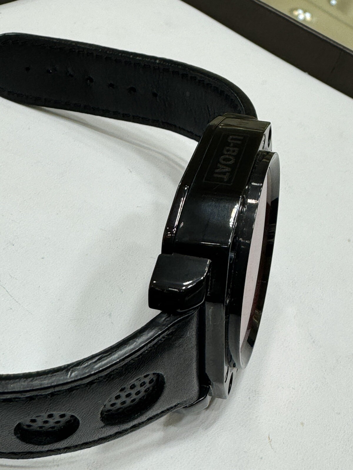U-Boat Italo Fontana Watch Thousands of Feet Manual Mens 50mm Red Made in Italy