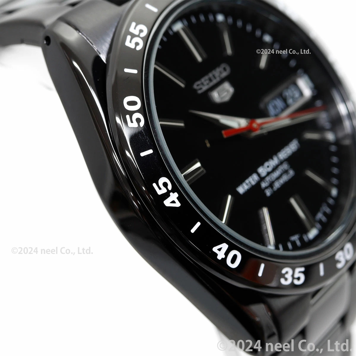 SEIKO SEIKO5 SNKE03K1 Black Automatic Men’s Watch in Box Genuine From 73 Japa 65