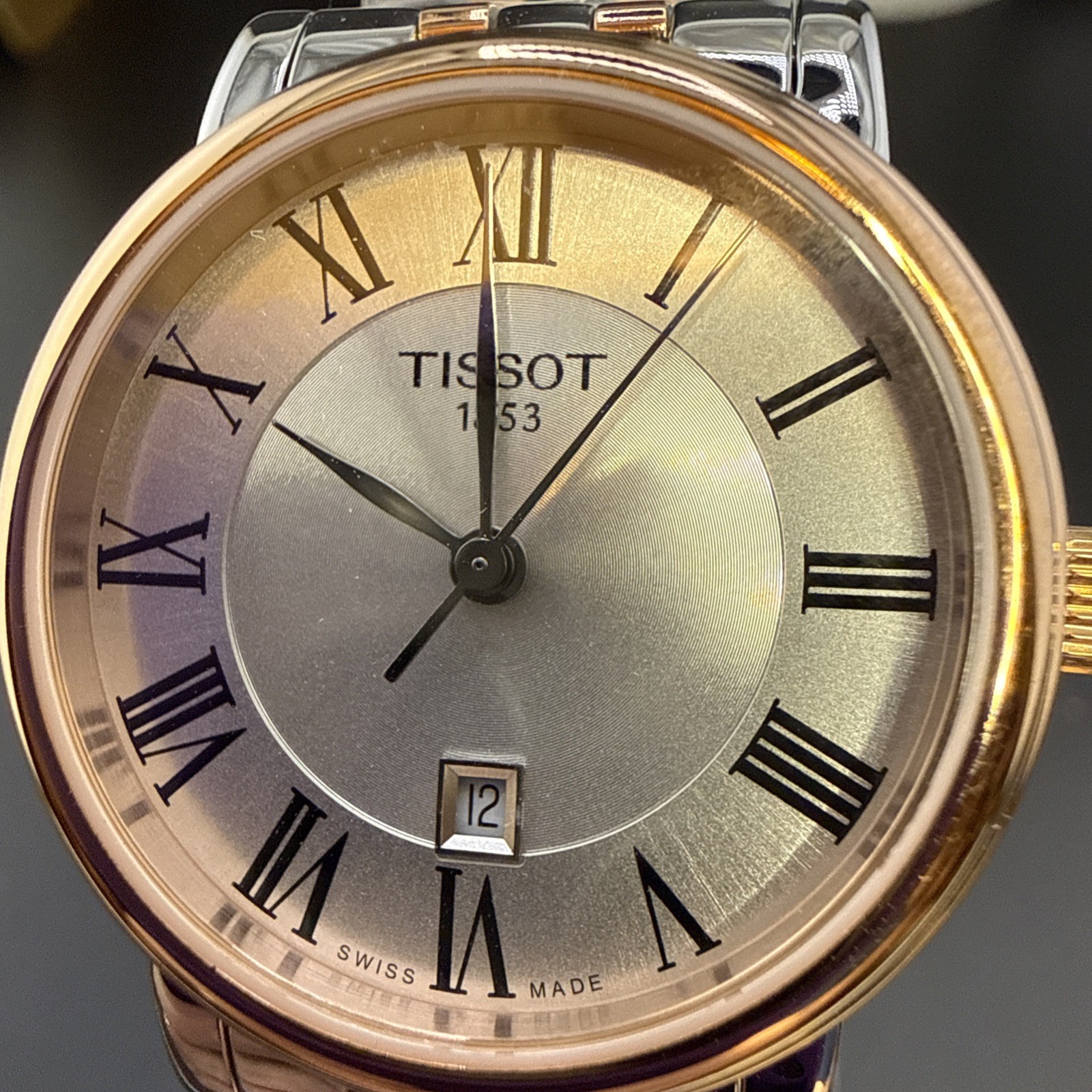 Tissot Carson Premium Lady T-Classic 32mm Automatic Watch T122.210.22.033.00 New