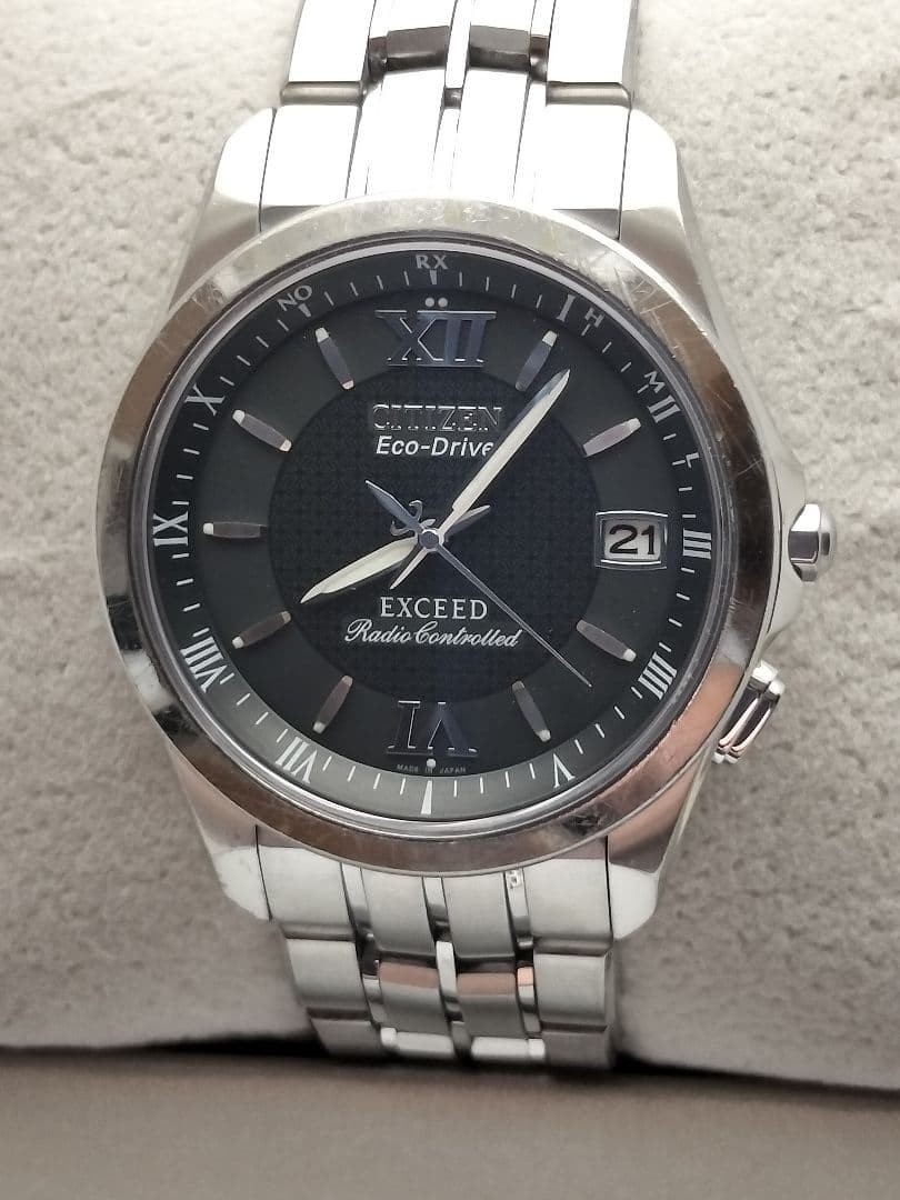 Citizen Exceed Solar Wristwatch H110-T009417 wrist 18.2cm/7.2in