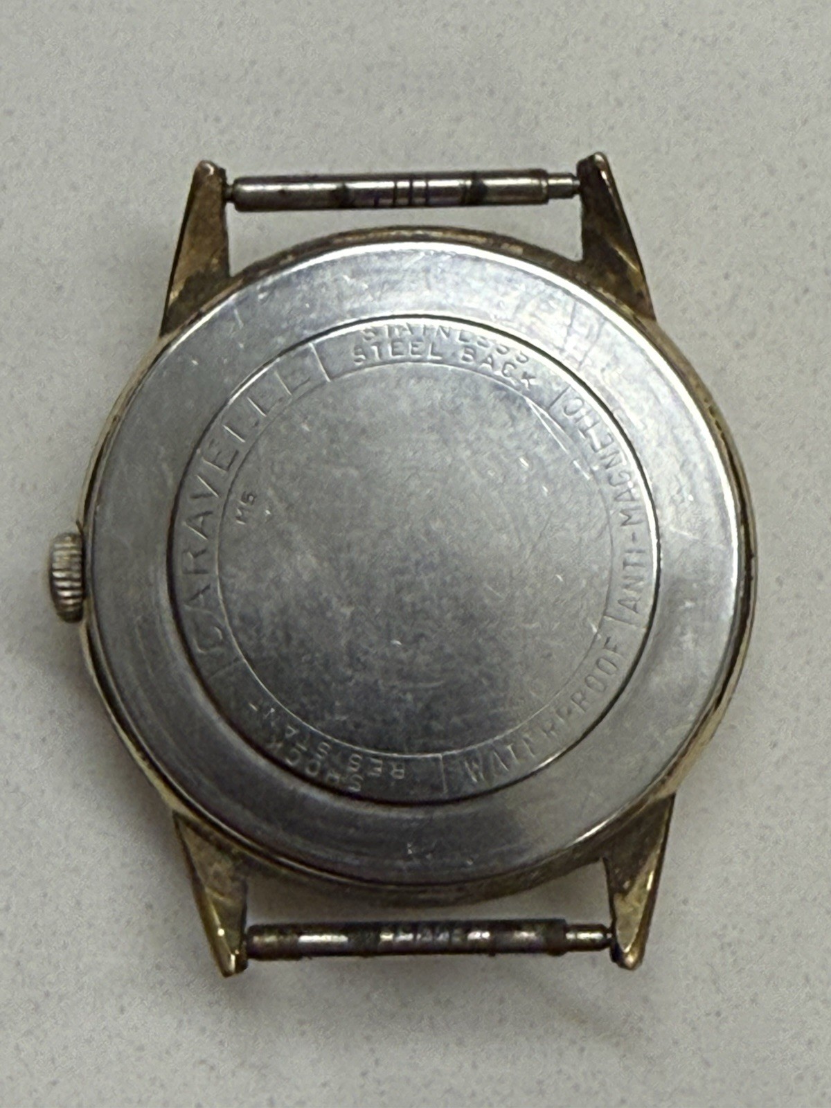 Bulova Caravelle Watch Vintage Gold Plated Wind-Up, Seventeen Jewels