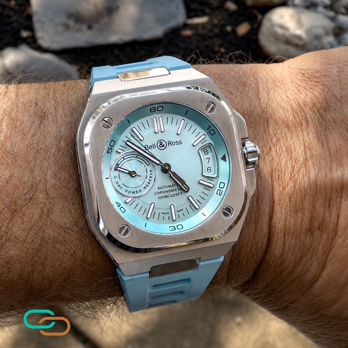 Bell & Ross Br-x5 Ice Blue Dial Automatic 41mm Stainless Steel BRX5R-IB-ST/SRB