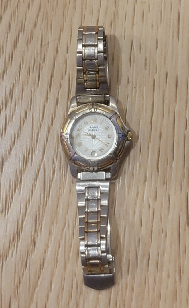 Vintage Anne Klein II Women’s Quartz Watch Two Tone Link Watch Thailand