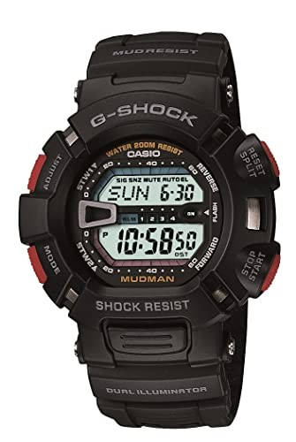 CASIO G-SHOCK G-SHOCK MUDMAN G-9000-1 Mudman Men’s Watch