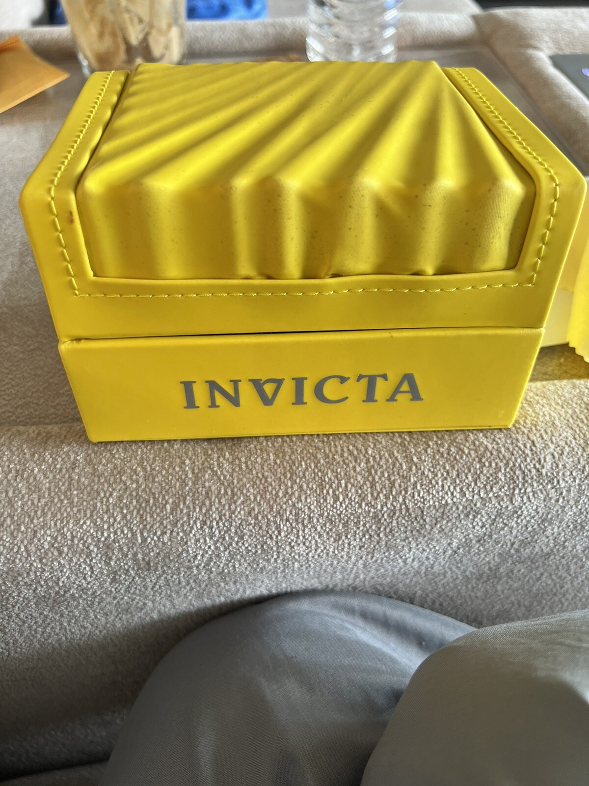 Invicta Men’s Watch 0075 Pro Diver Collection Chronograph Green Gold #8096