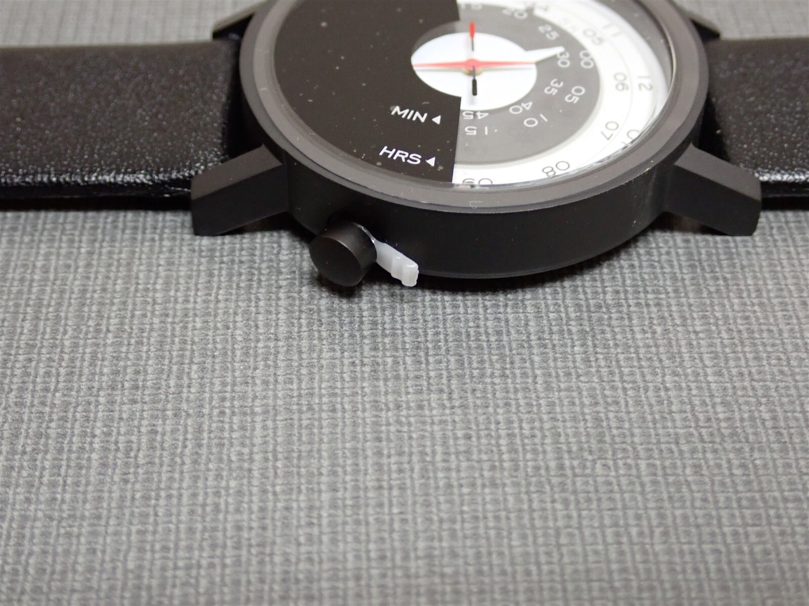 NEW Projects Watches PJT-7901BK Beyond The Horizon 40mm Black Leather Band Watch