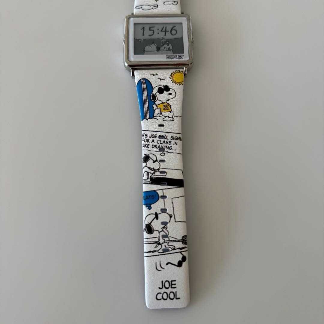 Epson Smart Canvas Snoopy Watch China Release Chinese Language New Battery MINT