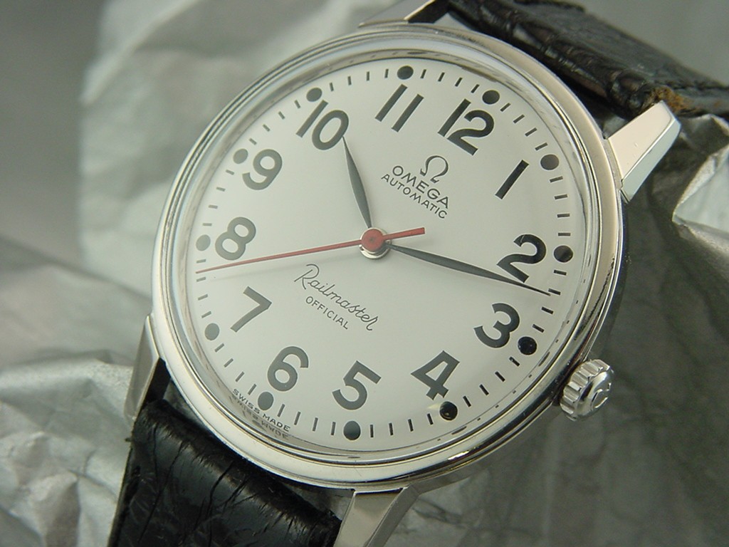 Omega Vintage Railmaster Official Stainless Automatic