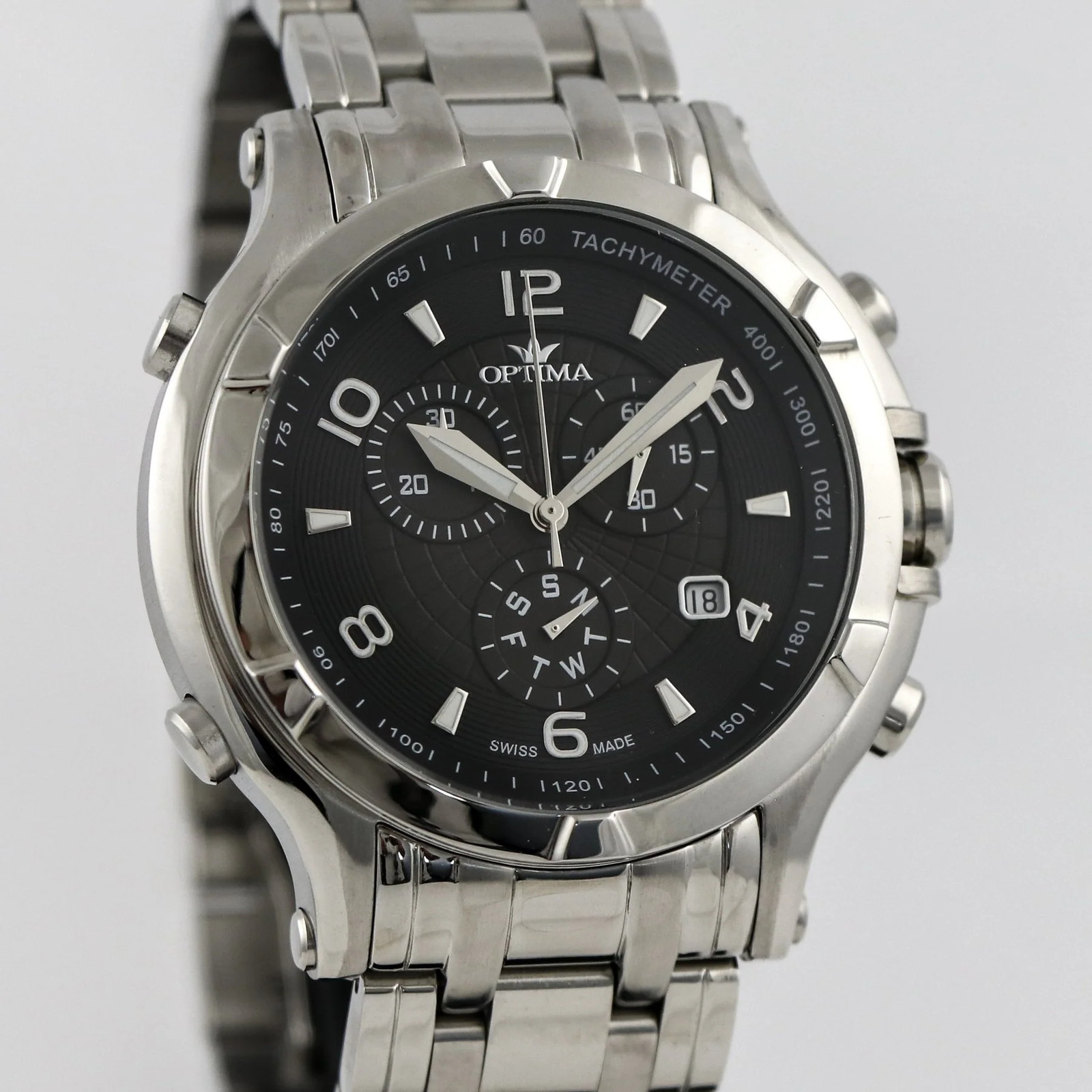 Optima – Swiss Chronograph – OSC301-SS-3 Swiss Chronograph Ronda 47mm OSC301 50