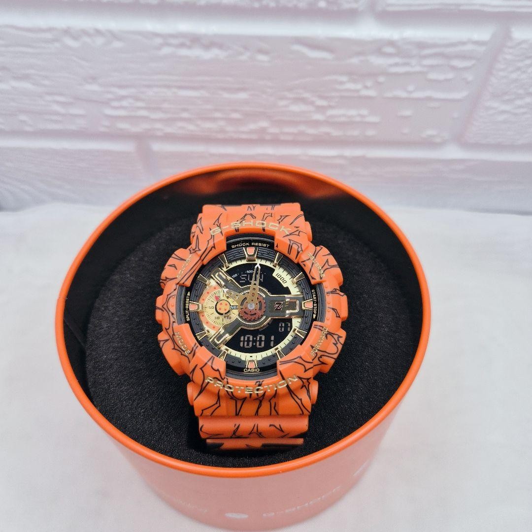 CASIO G-SHOCK Dragon Ball Z Son Goku GA-110JDB-1A4JR Watch Limited Box Japan
