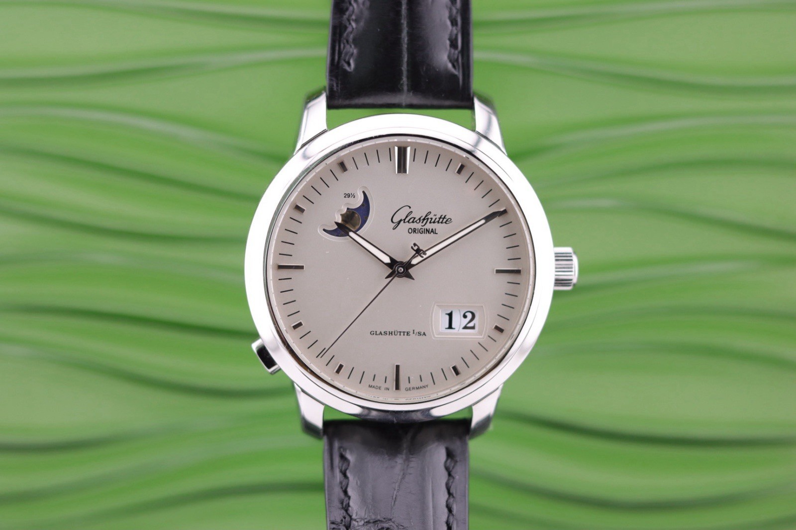 Glashutte Original Senator 100-04-13-02-04 Paanorama Moon Phase Mens Watch