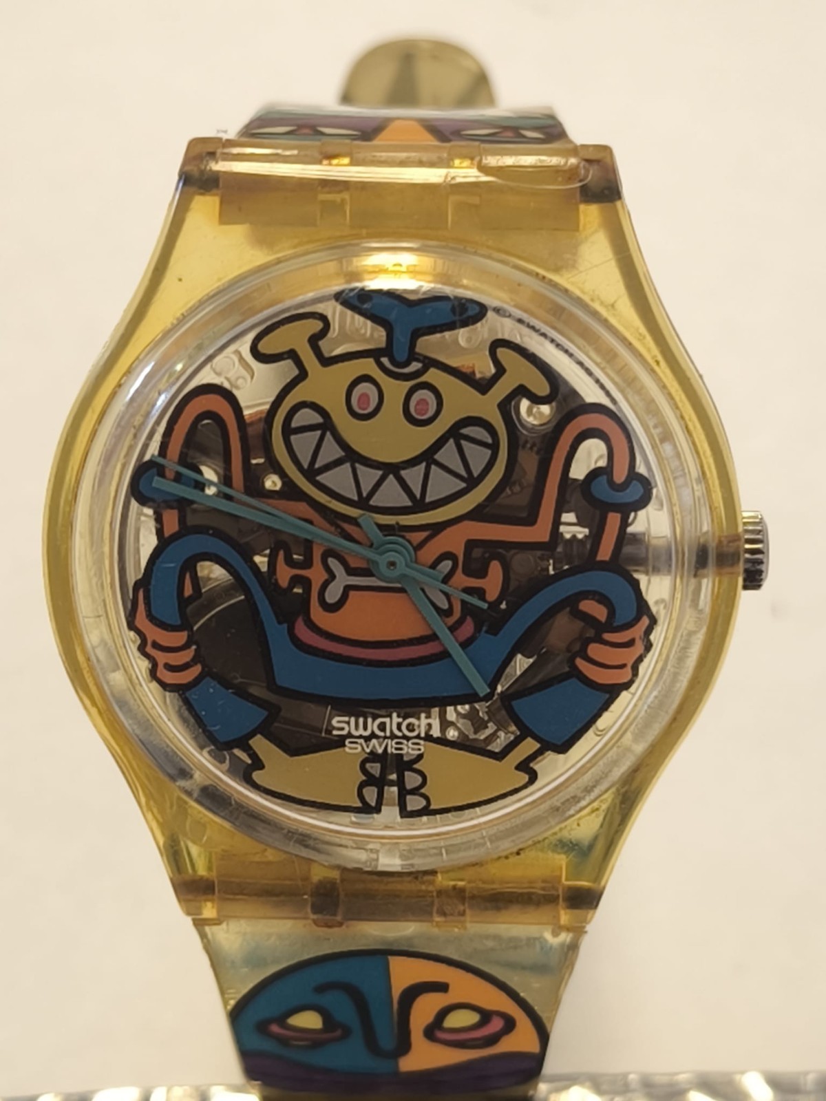 vintage swatch watch 90s mens