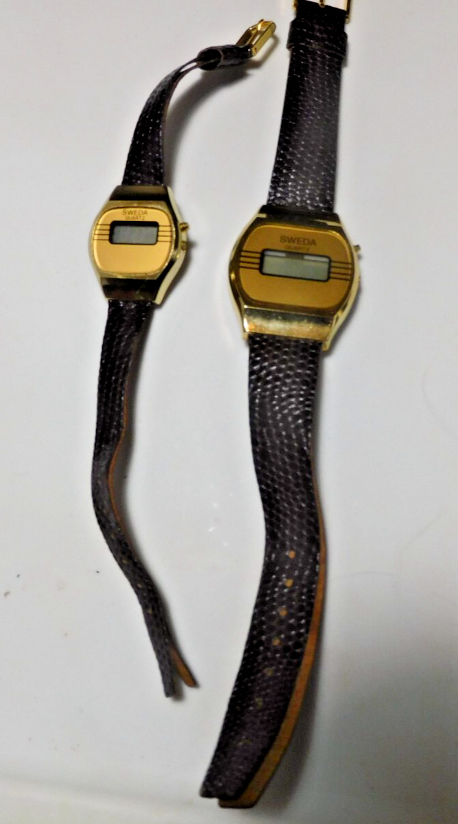 Sweda Watches (2) Man and Woman Set