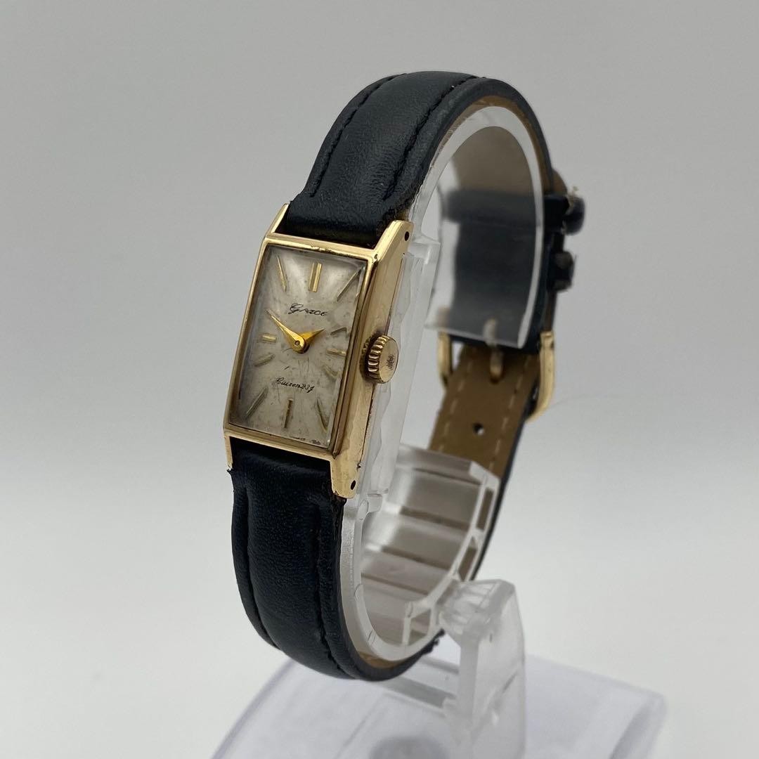 [Working Condition] CITIZEN Grace 14K Ladies’ Watch, Manual Winding