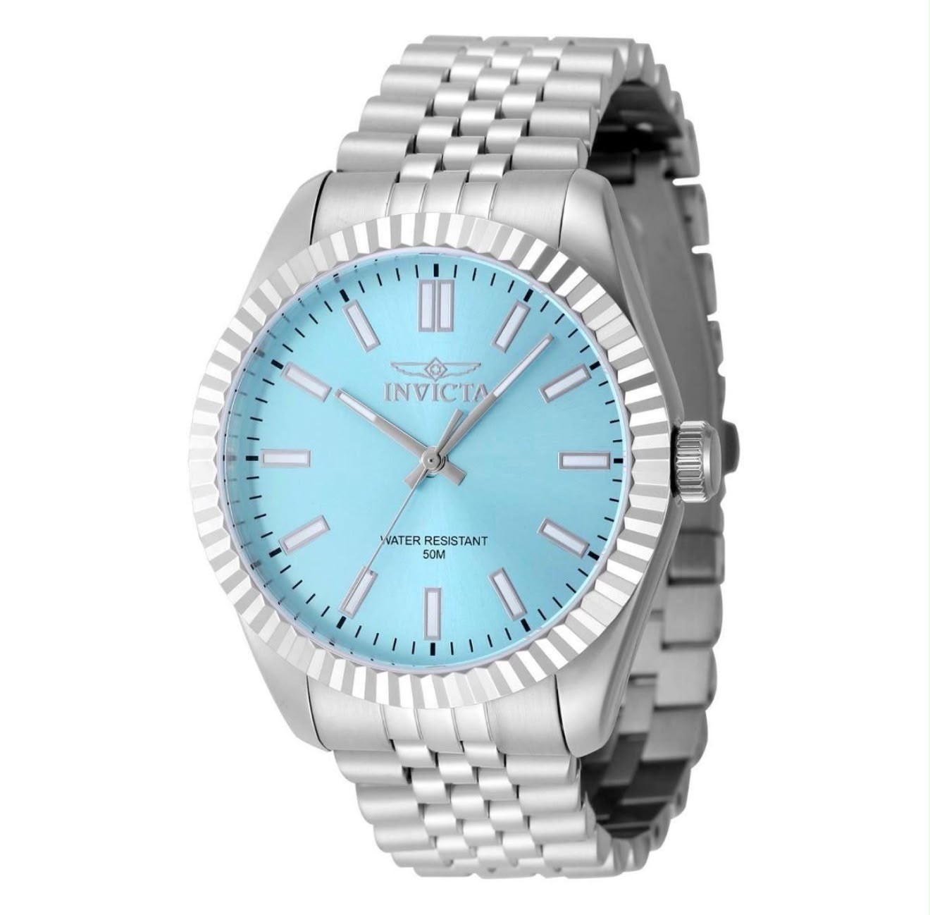 Invicta Specialty Men’s Quartz 43mm Blue Dial Stainless Bracelet 100m w/Box